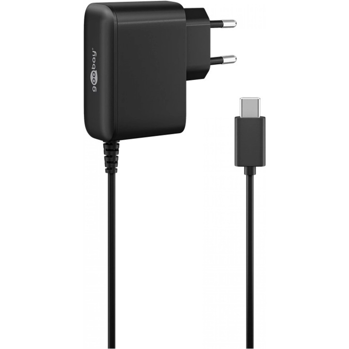 Incarcator priza USB type C pentru Raspberry Pi 5 27W GaN, Goobay G74437