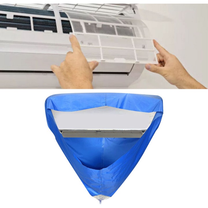 Légkondicionáló tisztító huzat, vízálló, tölcsér alakú, 80g, szett