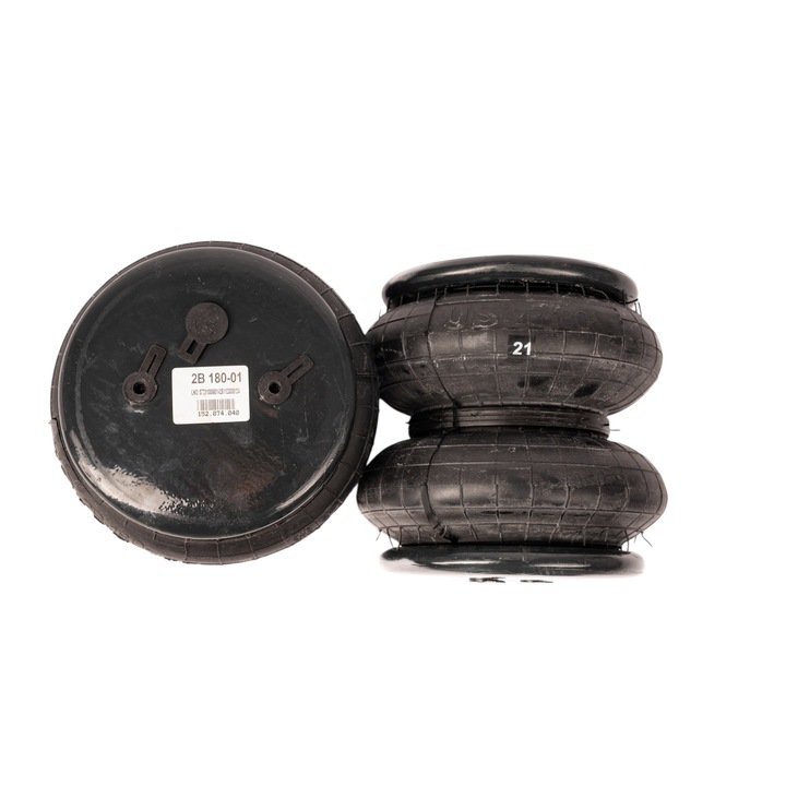 Set perne de aer universale pentru furgonete de până la 2,5 t, 2 buc