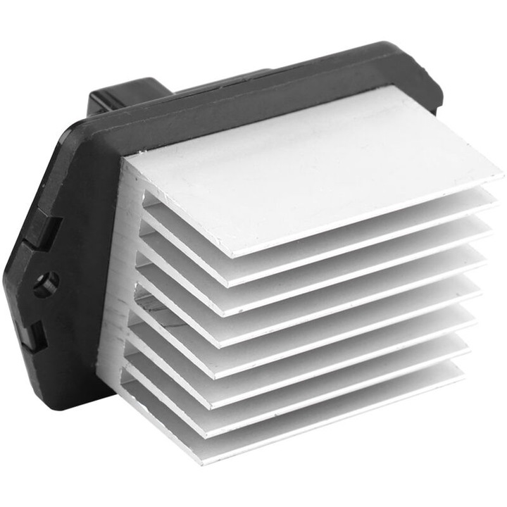 Rezistor motor ventilator, pentru Honda CR-V 01-06, aluminiu si ABS, negru si argintiu