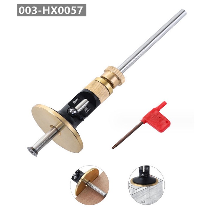 Echer de marcare cu roata, Ghidaj de marcare pentru lemn, Instrumente de marcare pentru lemn, Instrumente de marcare pentru lemn, Instrumente de marcare metrice si imperiale