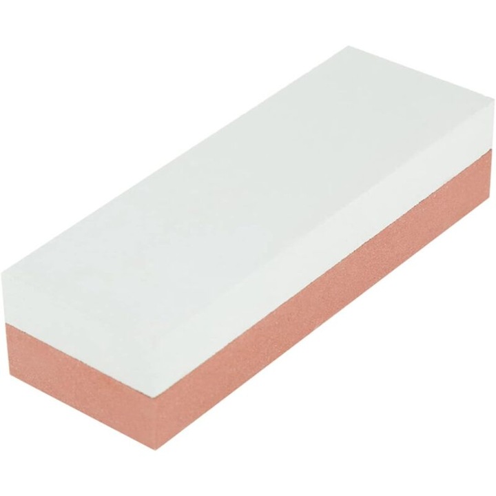 Piatra de ascutit cu doua fete, Cu granulatie 400 si 1500, Verde/Rosu