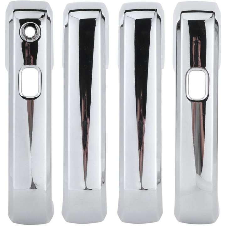 Set 4 Capace Manere Usa Exterioara, Crom, ABS, pentru Ford 2015-2020 LHD