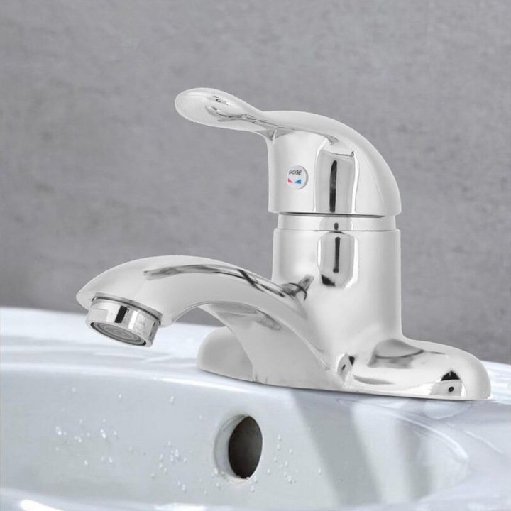 G1/2 egykaros csaptelep cinkötvözetből hideg és meleg vízhez