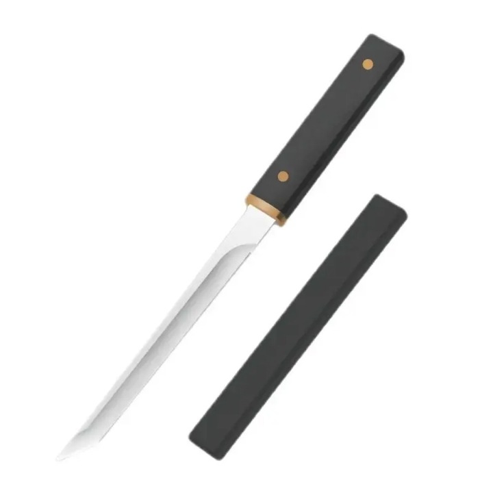 Cutit Multifunctional pentru Gratar, Cutit pentru Filetat Peste, Fructe, Friptura, Maner Plastic, Cutite de Bucatarie, Cutit Ascutit pentru Decuplat, Cutit de Macelarie, Cutit de Bucatar