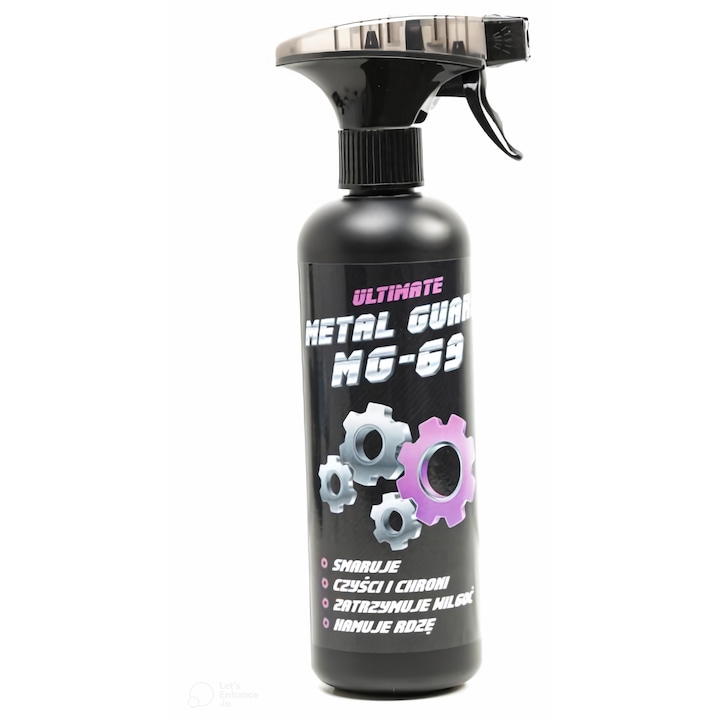 Spray de protecție multifuncțional Metal Guard MG-69, 500 ml, curățare, lubrifiere, transparent