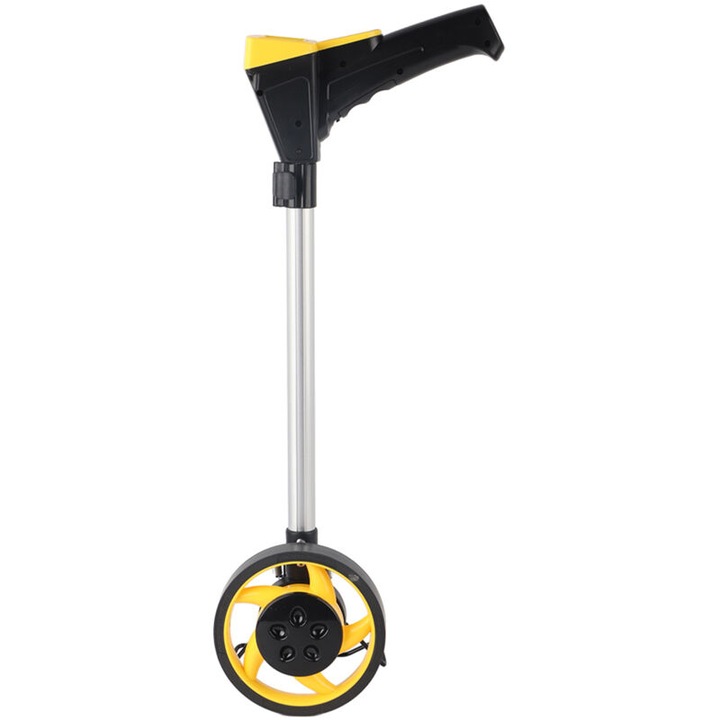 Roata de masurare pliabila, digitala, pentru constructori de drumuri si operatori