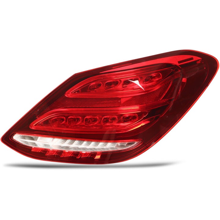Lampi LED spate dreapta pentru Mercedes C-Class W205 2015-2018, A2059060457, rosu, portocaliu, alb