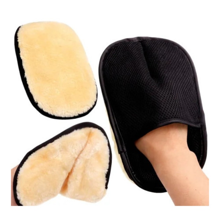 Mână de spălat mașini Verk, microfibră, moale, pentru vopsea și geamuri