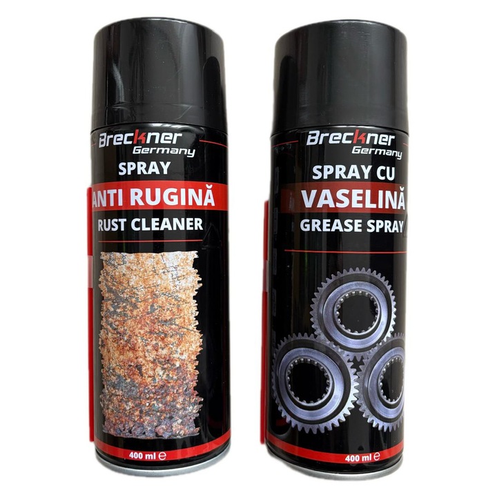 Set spray degripant + spray vaselina BREKNER 400ml, uz general