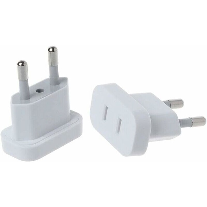 Adaptor de putere US la Europa, 600W, 220V, material ignifug, cu sigurante pentru copii