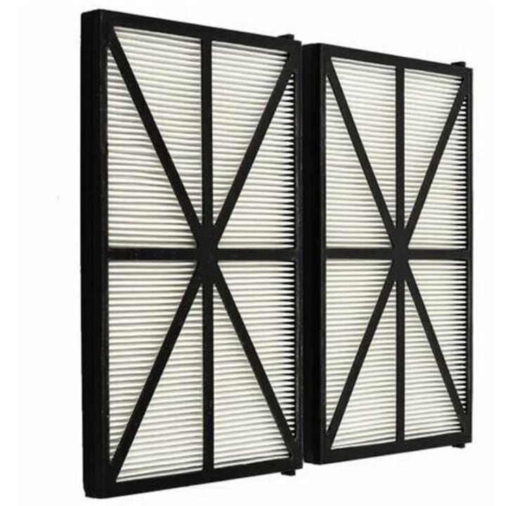 Set de 2 panouri filtrante pentru robot de piscina Tiger Shark, 5 microni, negru