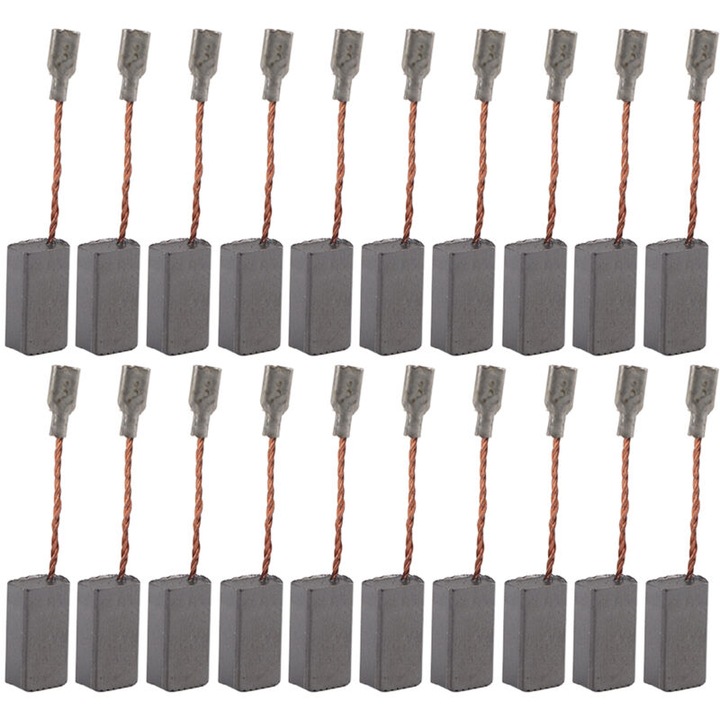 Set de 20 de perii de carbune de rezerva pentru scule electrice 5816mm