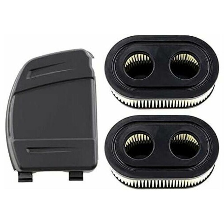 2 db légszűrő készlet fedéllel Briggs & Stratton motorokhoz, 550E, 575EX, 575IS, 625EXI, 650EXI, 675EXI, 675IS