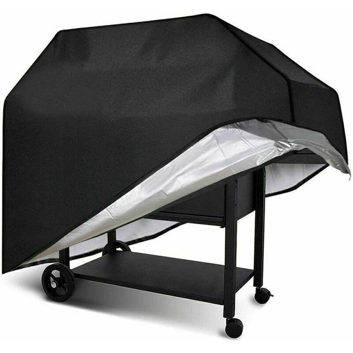 Husa pentru gratar Campingaz Barbecook, 210D Oxford, impermeabil, 170x61x117cm, set de protectie completa