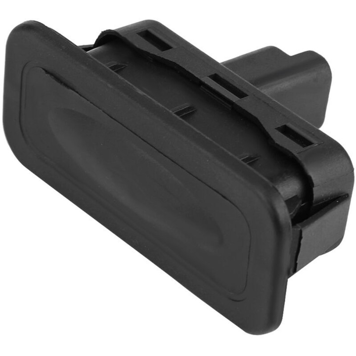 Comutator deschidere hayon pentru Megane, Clio, Scenic, Kangoo, 2 pini, plastic, negru, 7.3x3x4.7cm