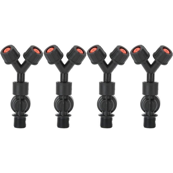 Set 4pcs Capete de Spray Anti-Picurare, Accesorii pentru Pulverizator Agricol Electric, 0.7 inch