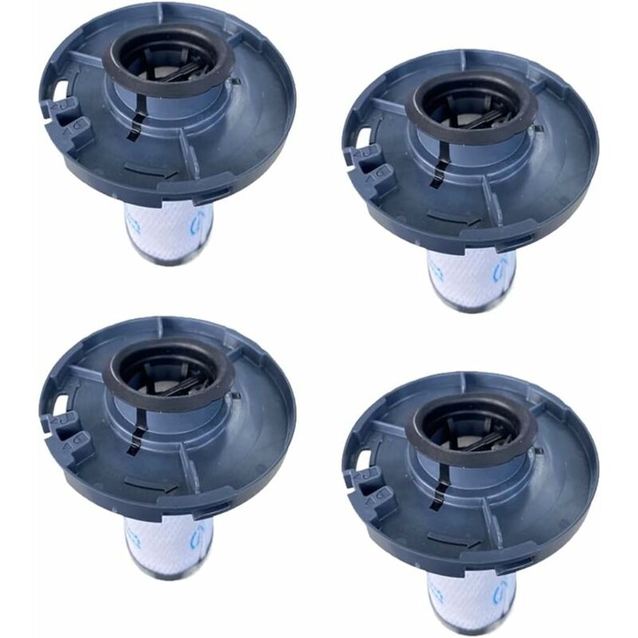 Set de 4 filtre pentru aspirator Rowenta ZR009007, compatibile cu X-FORCE FLEX 11.60 si 14.60, lavabile, reutilizabile