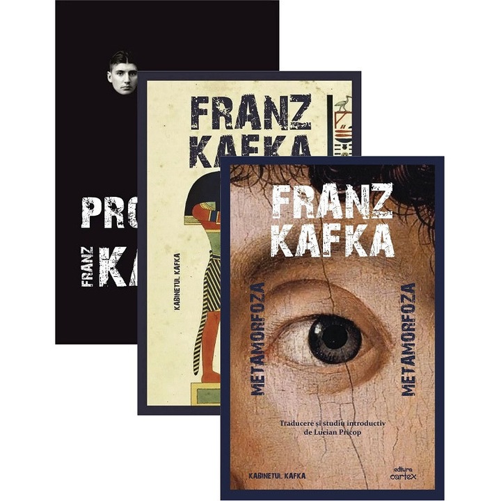 Pachet 3 Carti: Metamorfoza + In Colonia Penitenciara + Procesul - Franz Kafka