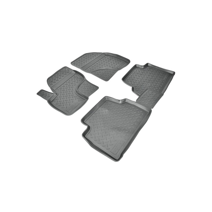 Set 4 Covorase Cauciuc Stil Tavita Compatibile Ford Kuga I 2008-2013