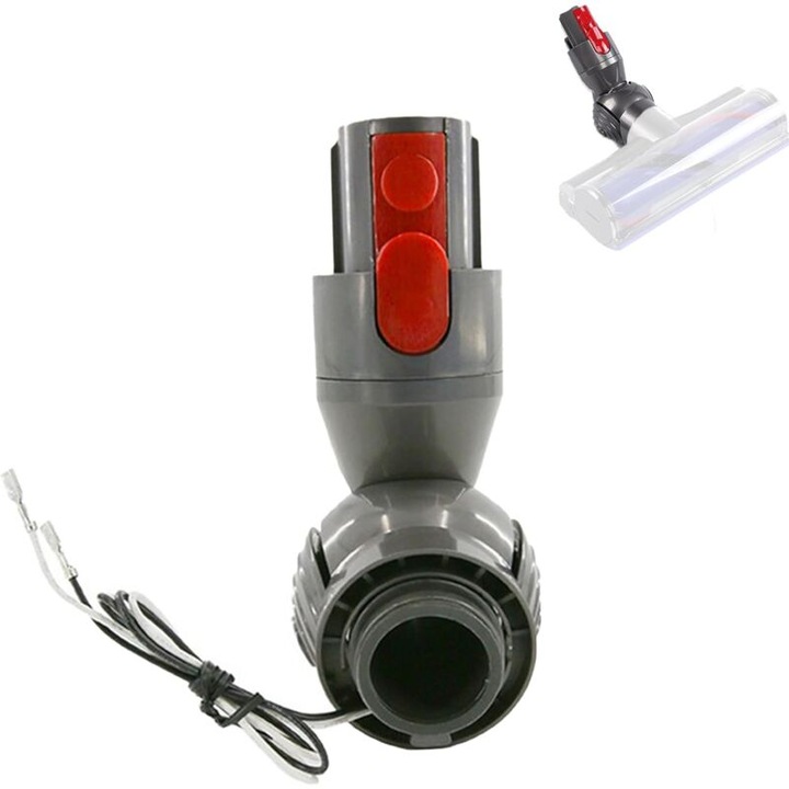 Conector cap direct 50W pentru aspiratoare Dyson V8 V10, rotire multi-unghi, extensibil 90°