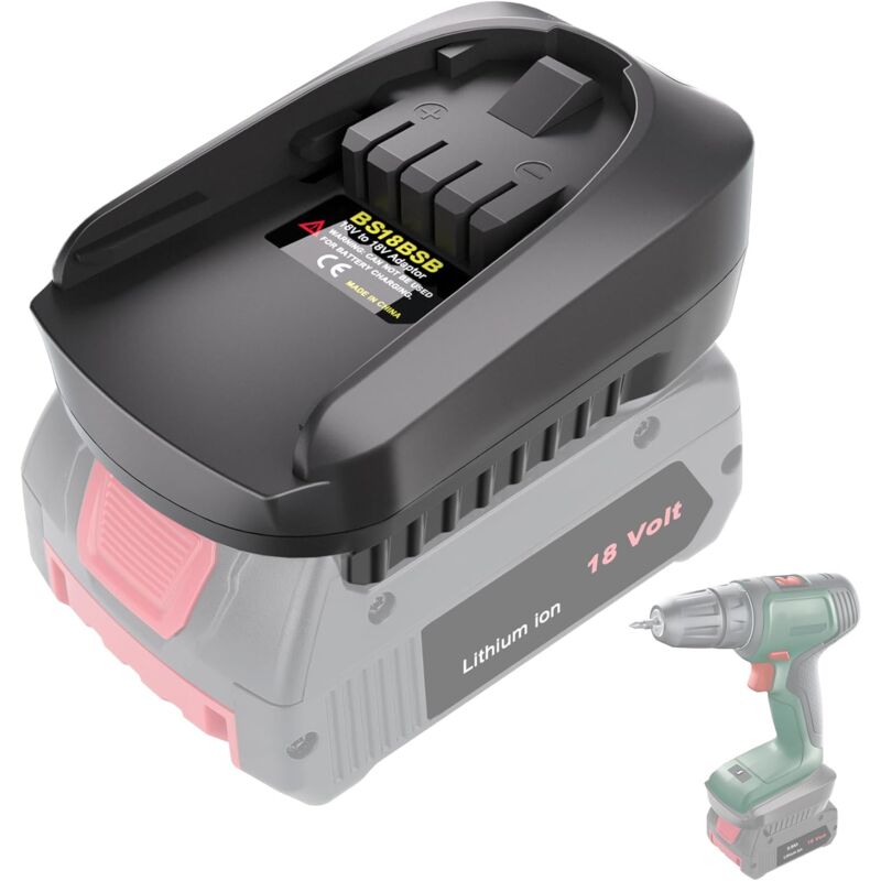 Adaptor 18V pentru baterii Bosch GBA, compatibil cu sistemul Bosch PBA ...
