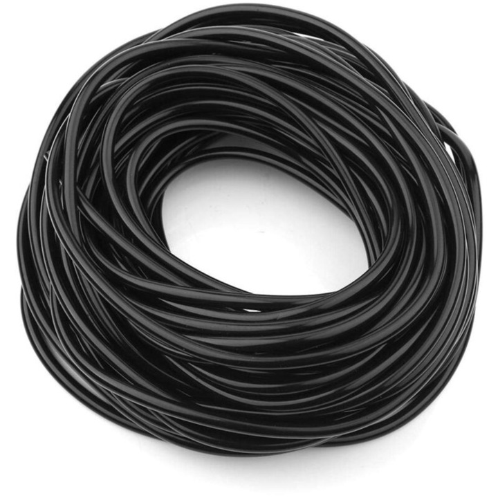 Öntözőtömlő, 5M/10M/20M, 4/6mm, mikro öntözőrendszer, PVC, kerti