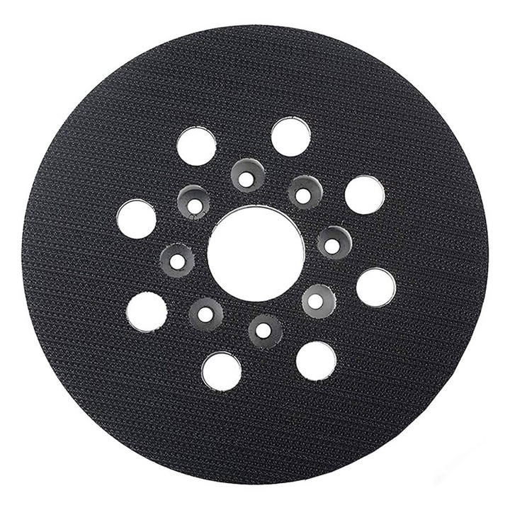 Pad de slefuire cu 8 gauri, 125mm, compatibil cu Bosch, pentru slefuit si polisat, set de accesorii