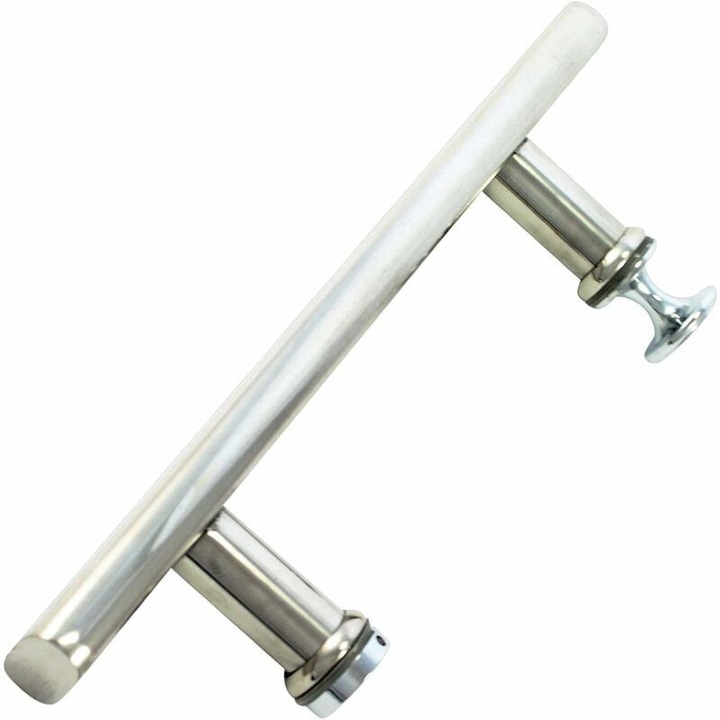 Maner usa din otel inoxidabil, 140 mm, 14 cm distanta gauri, stil disco, 200g