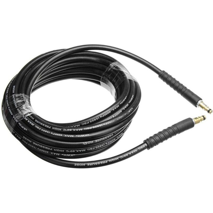 Hose de inalta presiune pentru aparate de spalat Karcher K2-K7, 10m, 160 bar, conectare rapida