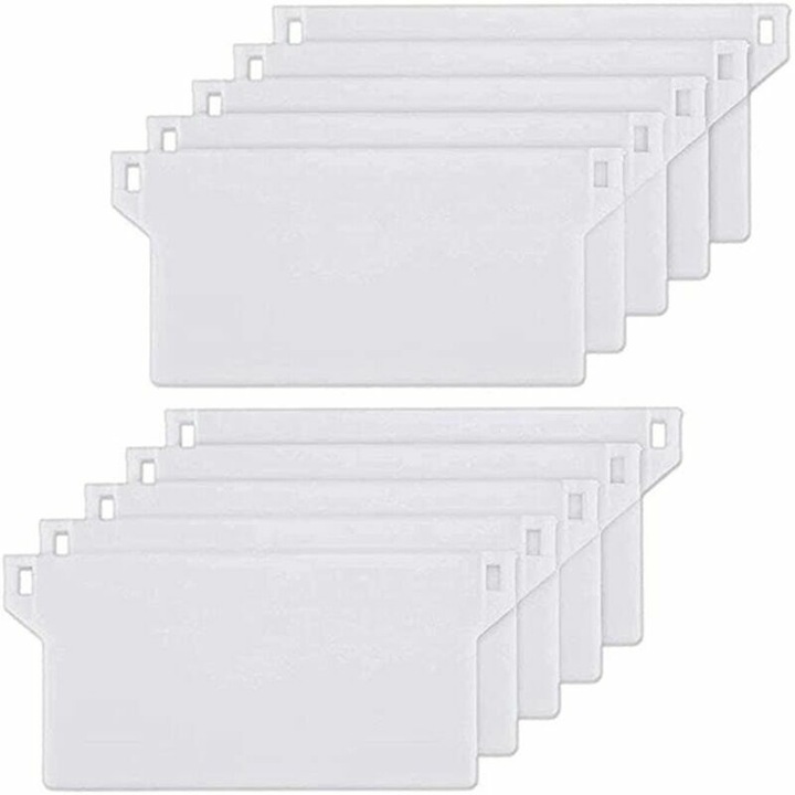 Set 10 greutati pentru jaluzele verticale, 127mm, alb