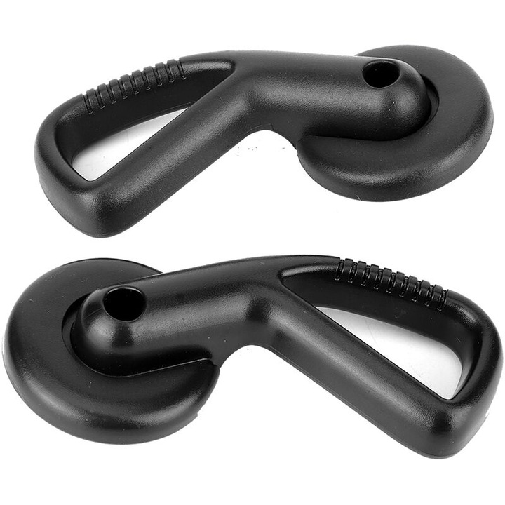 Állítható ülésfogantyú, 2 db-os készlet, Citroen C2-höz, fekete