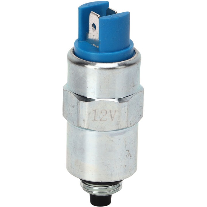 Supapa solenoida de oprire a combustibilului, 7167620C, pentru sistem de injectie, compatibila cu Delphi, 12V