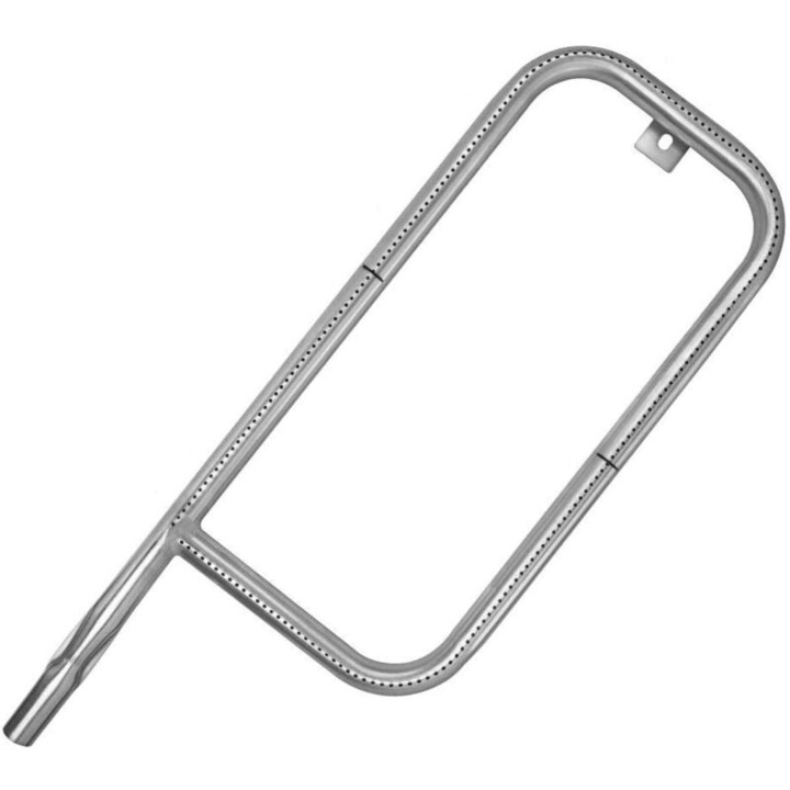 Kit de inlocuire arzator din otel inoxidabil pentru gratare Weber Q200, Q220, Q2000, Q2200, dimensiuni 52.07x19.05cm, diametru 1.9cm