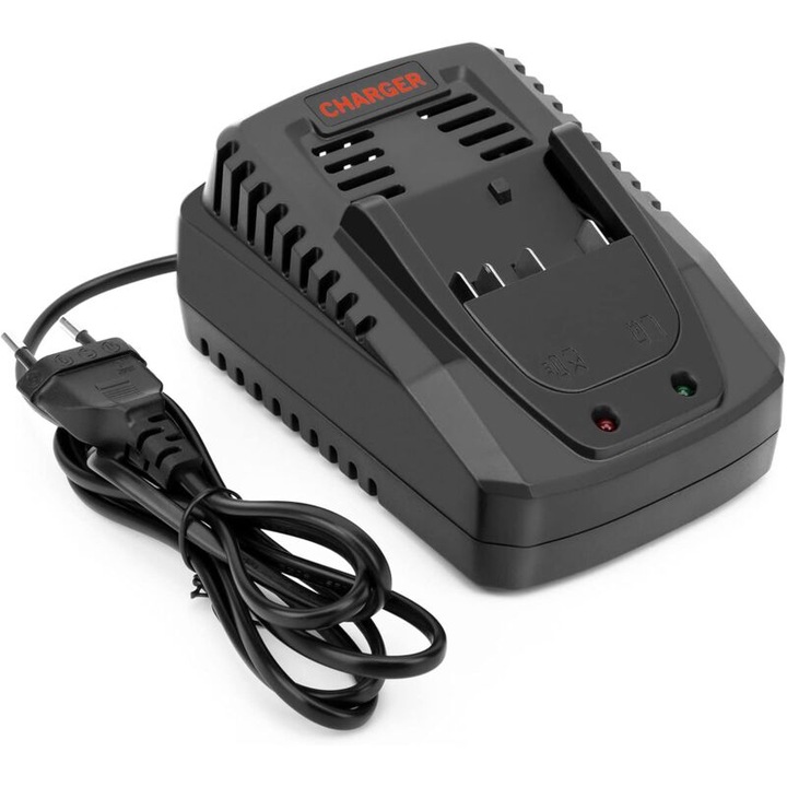 Incarcator pentru acumulatori 14.4V si 18V, set, 3A, cu protectii multiple, dimensiuni 110-220V