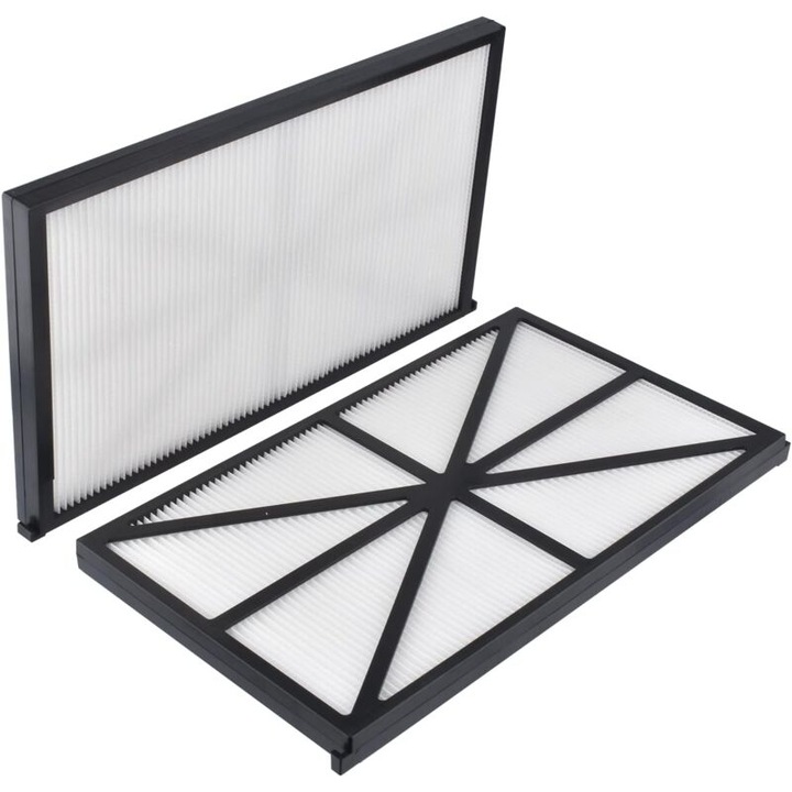 Cartuse filtrante pentru piscina, set de 2, material ABS si PET, usor de curatat, compatibile cu Hayward Tiger Shark