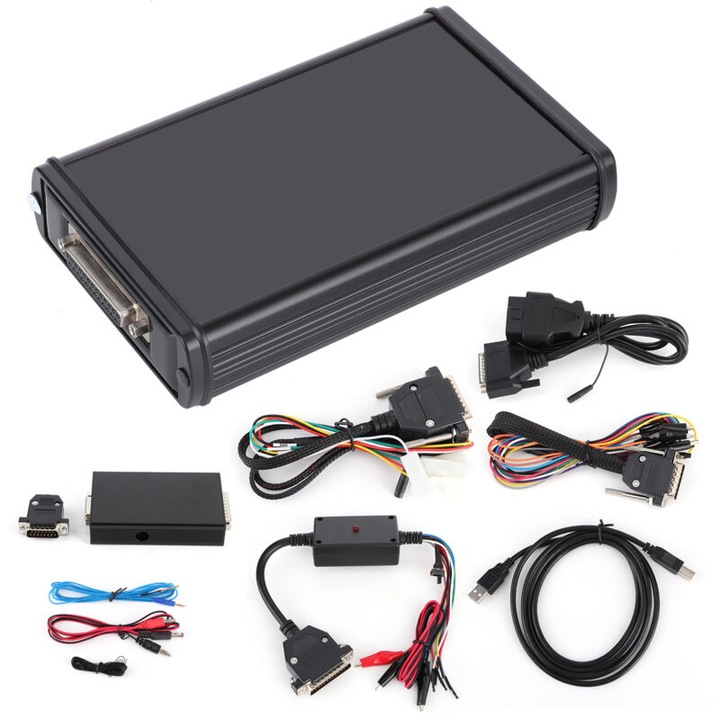 Programator ECU KESS V2 V5.017, functie de recuperare, cablu multicolor, 12V, 1117g