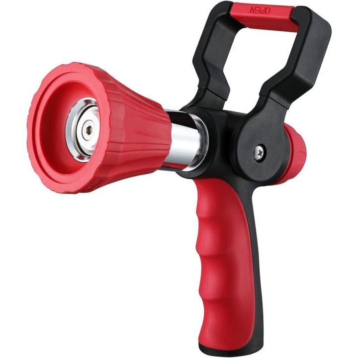 Duza de stropire cu presiune mare, metalica, cu maner ergonomic, ajustabil, pentru gradina si peluze