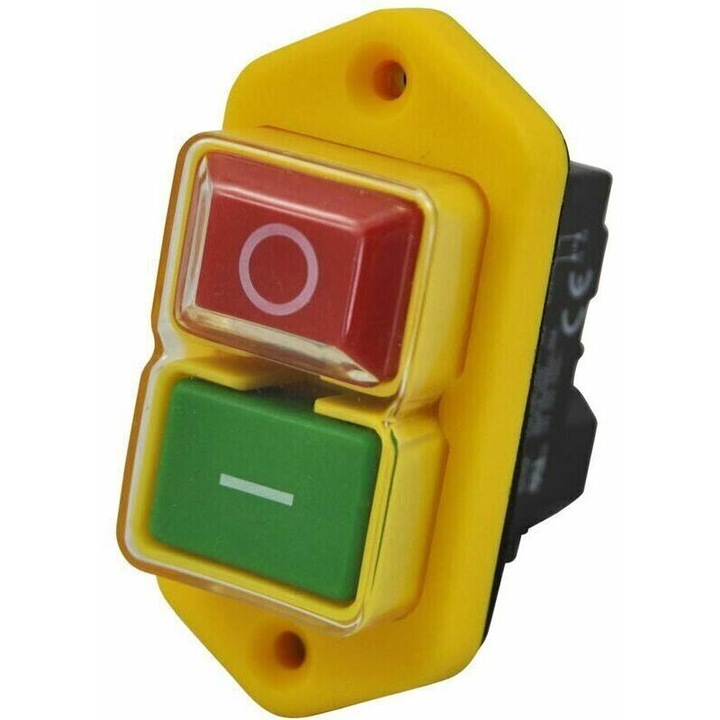 Intrerupator integrat KEDU KJD17 B, 230V, protectie IP55, 20.9x16.6x4.1cm