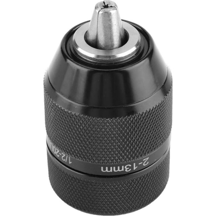 Mandrina metalica auto-strangere 13mm, set pentru gaurit, 2-13mm, 1/2"