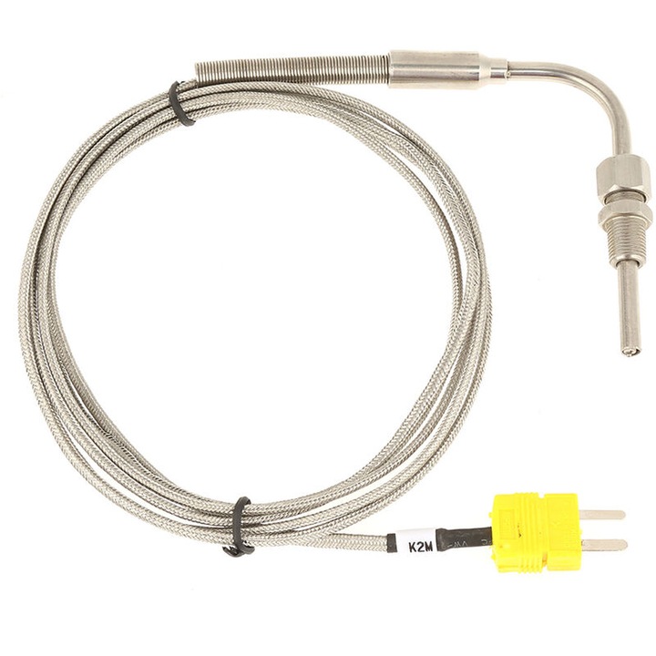 Termocupla EGT K, 0-1250°C, 5mm, 80mm, conector mini K, 2m, set