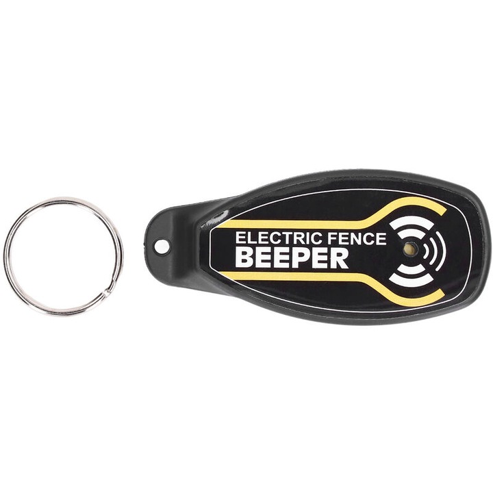 Tester de tensiune pentru garduri electrice, 8x3.5x1.5cm, ABS, pentru ferme si gradini