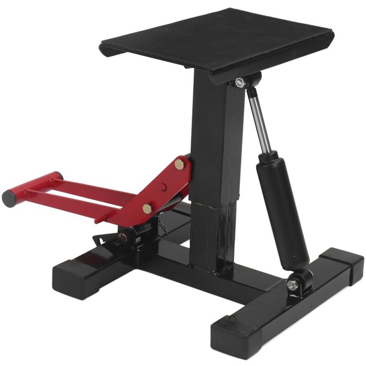 Suport hidraulic de ridicare, 400 kg, inaltime ajustabila 25x35cm, constructie din otel reutilizabil, pentru motociclete off-road