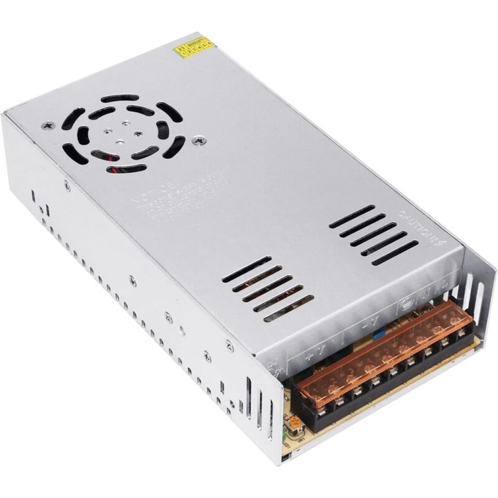 Transformator de alimentare 12V 30A, 360W, AC 110/220V la DC, pentru echipamente electronice, iluminat LED
