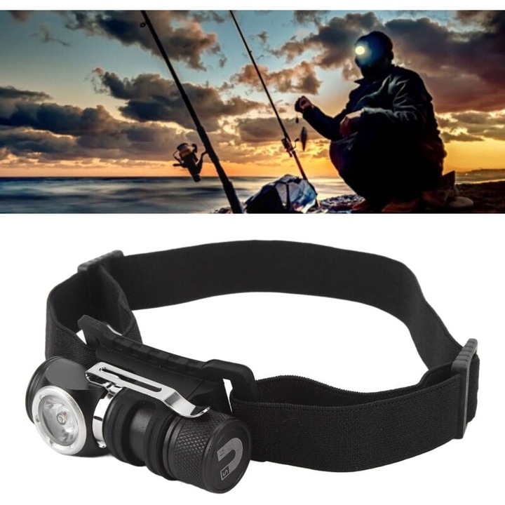 Újratölthető LED lámpa, DUBUNS, multifunkcionális kialakítás, könnyű, mágneses tartóval, 700mAh