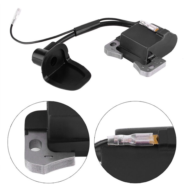 Bobina de aprindere pentru motoare 2-timpuri 47cc 49cc, accesorii moto, performanta imbunatatita, noua