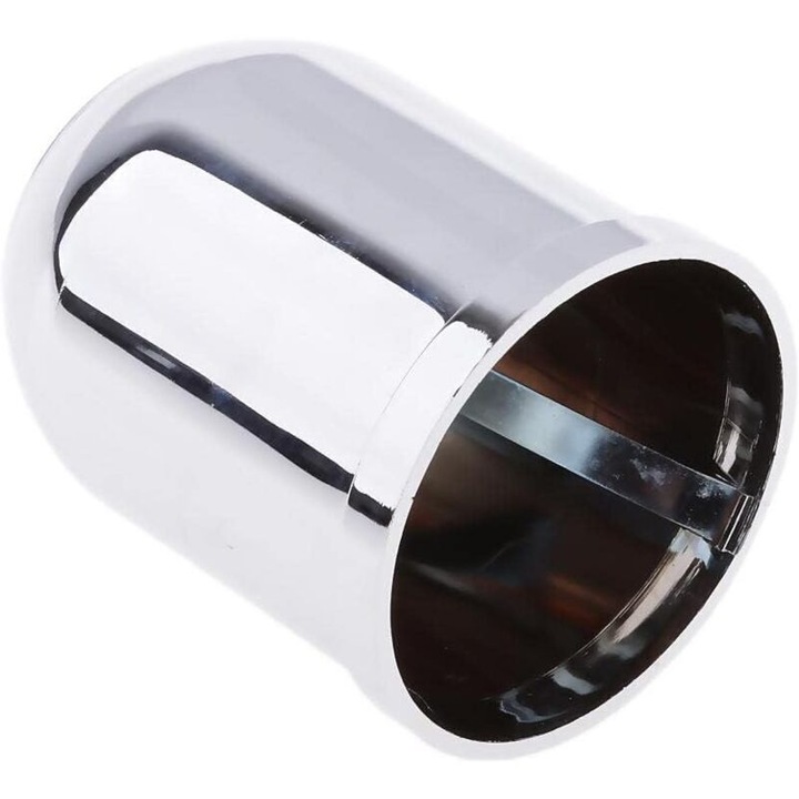Capac de protectie pentru bila de remorca, accesorii auto, cromat, dimensiune standard 50mm