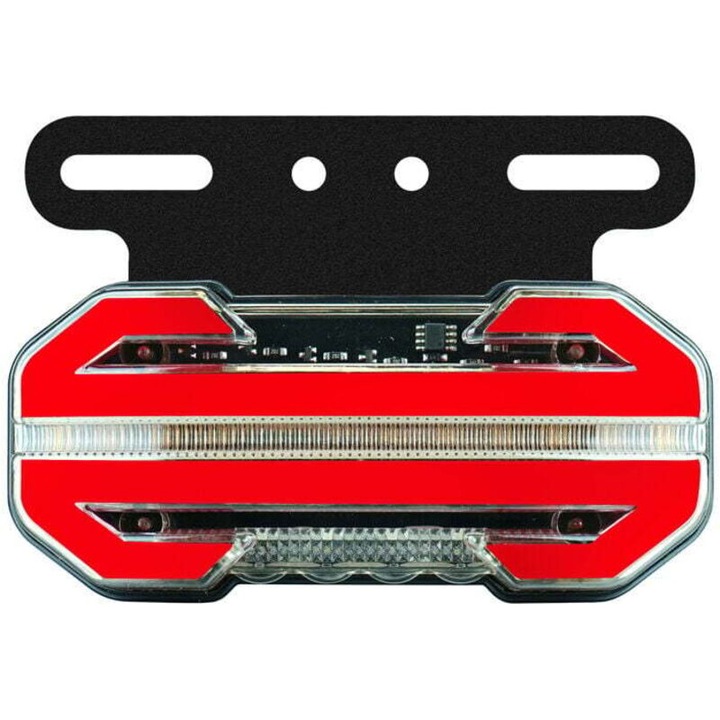 Lampi laterale LED, 24V, set de lumini pentru remorci, semnalizare, camion, culoare transparenta