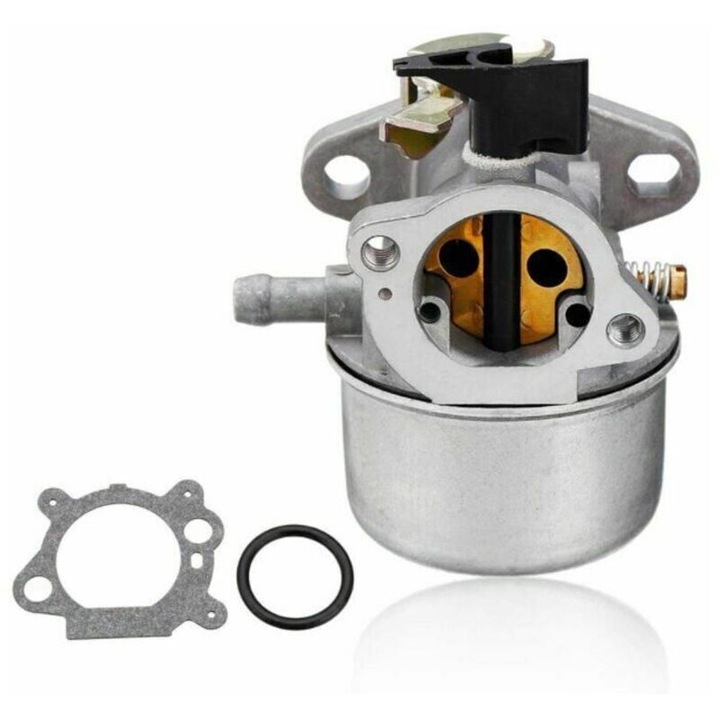Fém karburátor gumigyűrűvel Briggs és Stratton 498965 motorhoz, szürke