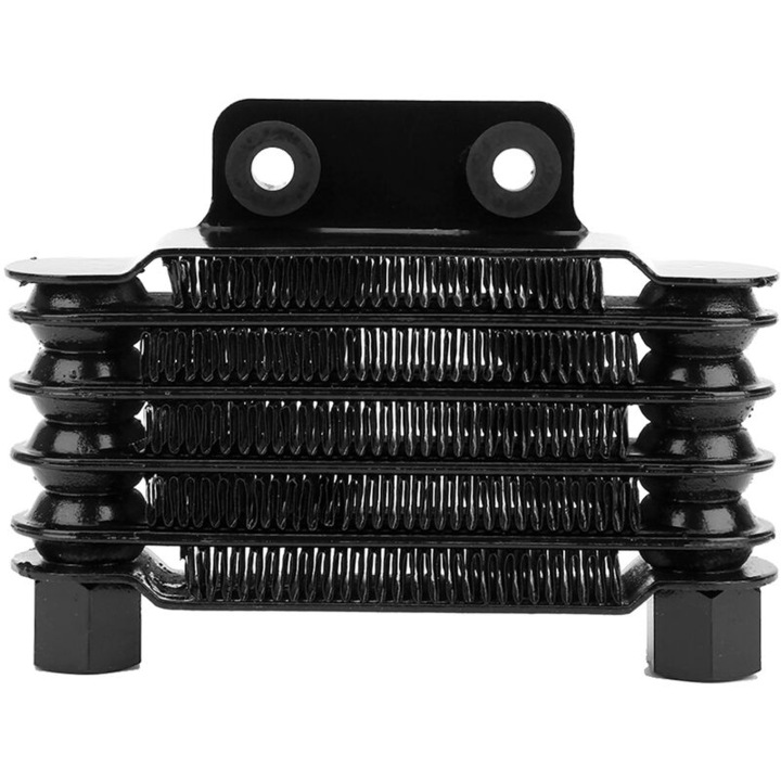 Racitor de ulei pentru motor, 155x75mm, negru, set pentru motociclete si ATV 100cc-250cc